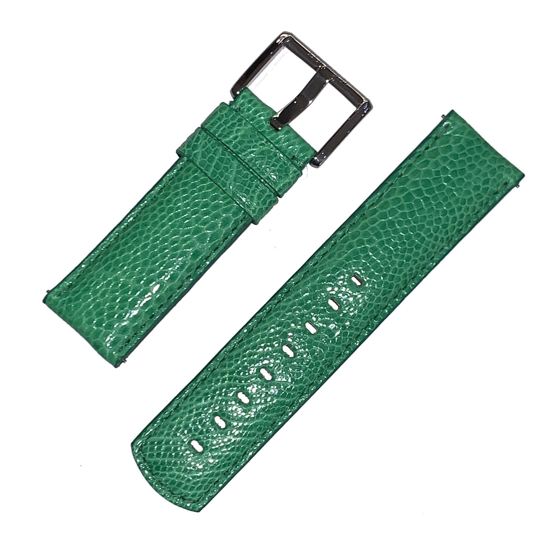 Locman cinturino 24,5mm orologio Latin Lover pelle struzzo verde LO-VE - Gioielleria Capodagli