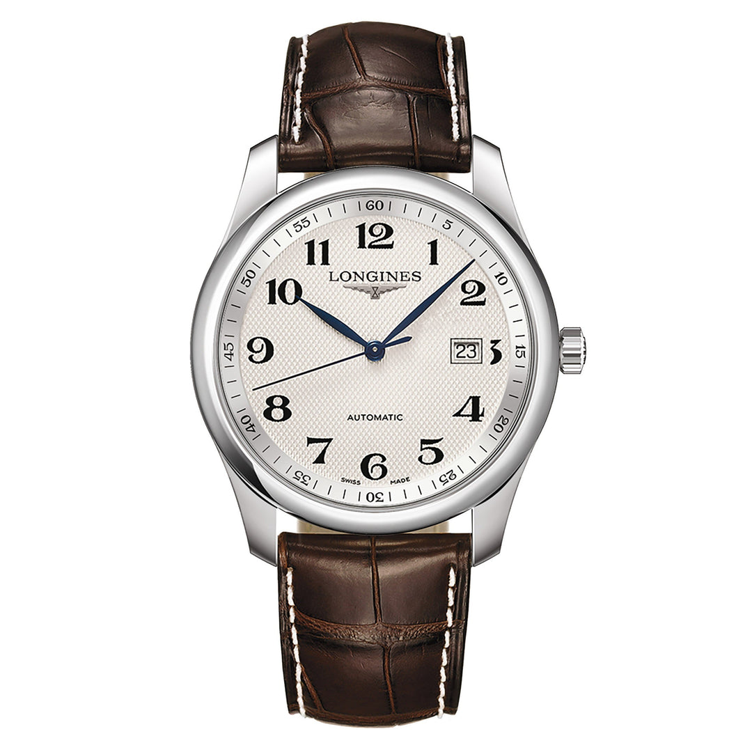 Longines orologio Master Collection date automatico 38,5mm acciaio pelle L2.793.4.78.3 - Gioielleria Capodagli