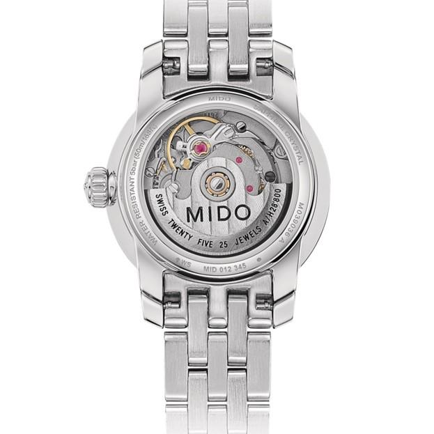 Mido orologio Baroncelli Lady Twenty Five automatico 25mm madreperla e diamanti M039.007.11.106.00 - Gioielleria Capodagli