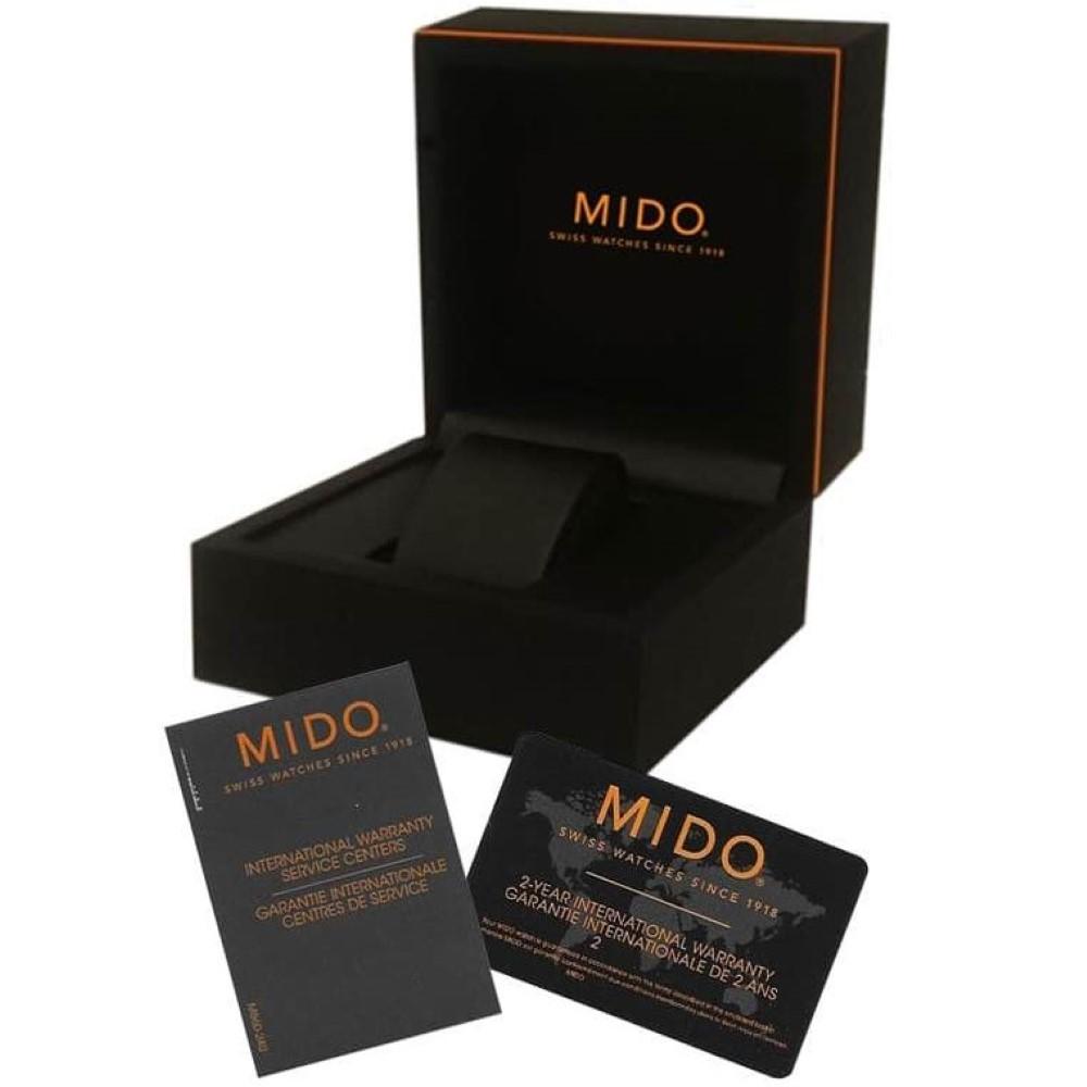 Mido orologio Multifort Chronograph Aluminium Bezel 44mm antracite automatico acciaio finitura PVD nero M025.627.36.061.00 - Gioielleria Capodagli