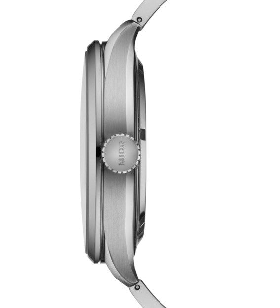 Mido orologio Multifort Chronometer 1 COSC 42mm bianco automatico acciaio M038.431.11.031.00 - Gioielleria Capodagli