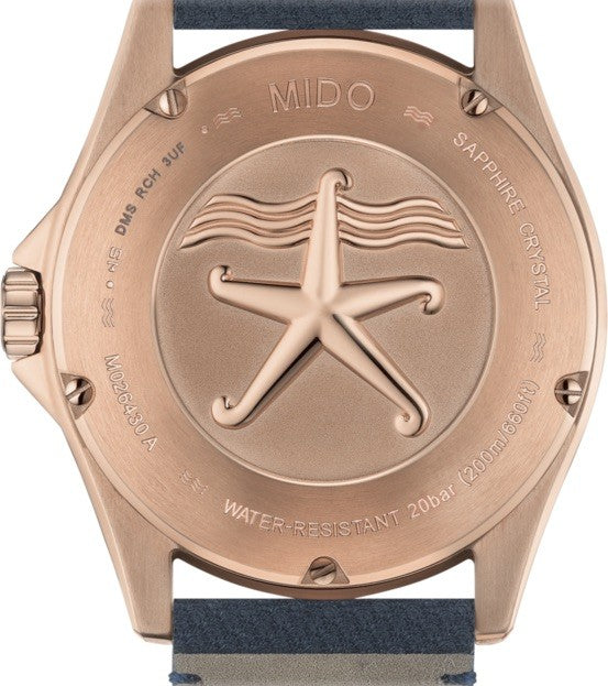 Mido orologio Ocean Star Caliber 80 automatico 42,5mm acciaio PVD M026.430.36.041.00 - Gioielleria Capodagli