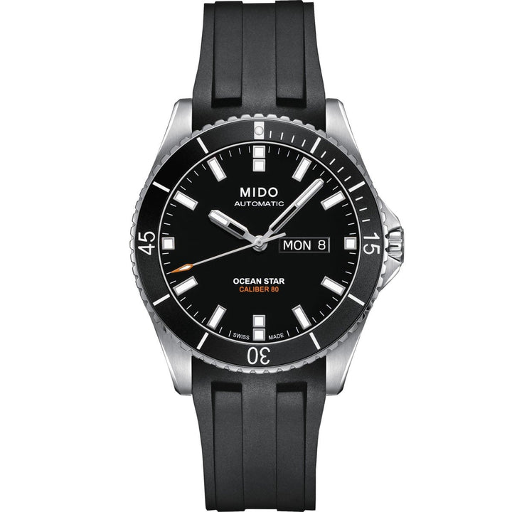 Mido orologio Ocean Star 200 42,5mm nero automatico acciaio M026.430.17.051.00 - Gioielleria Capodagli