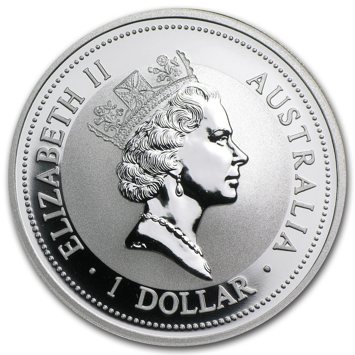 Moneta argento fior di conio Perth Mint 1oz Australian Kookaburra 1994 - Gioielleria Capodagli
