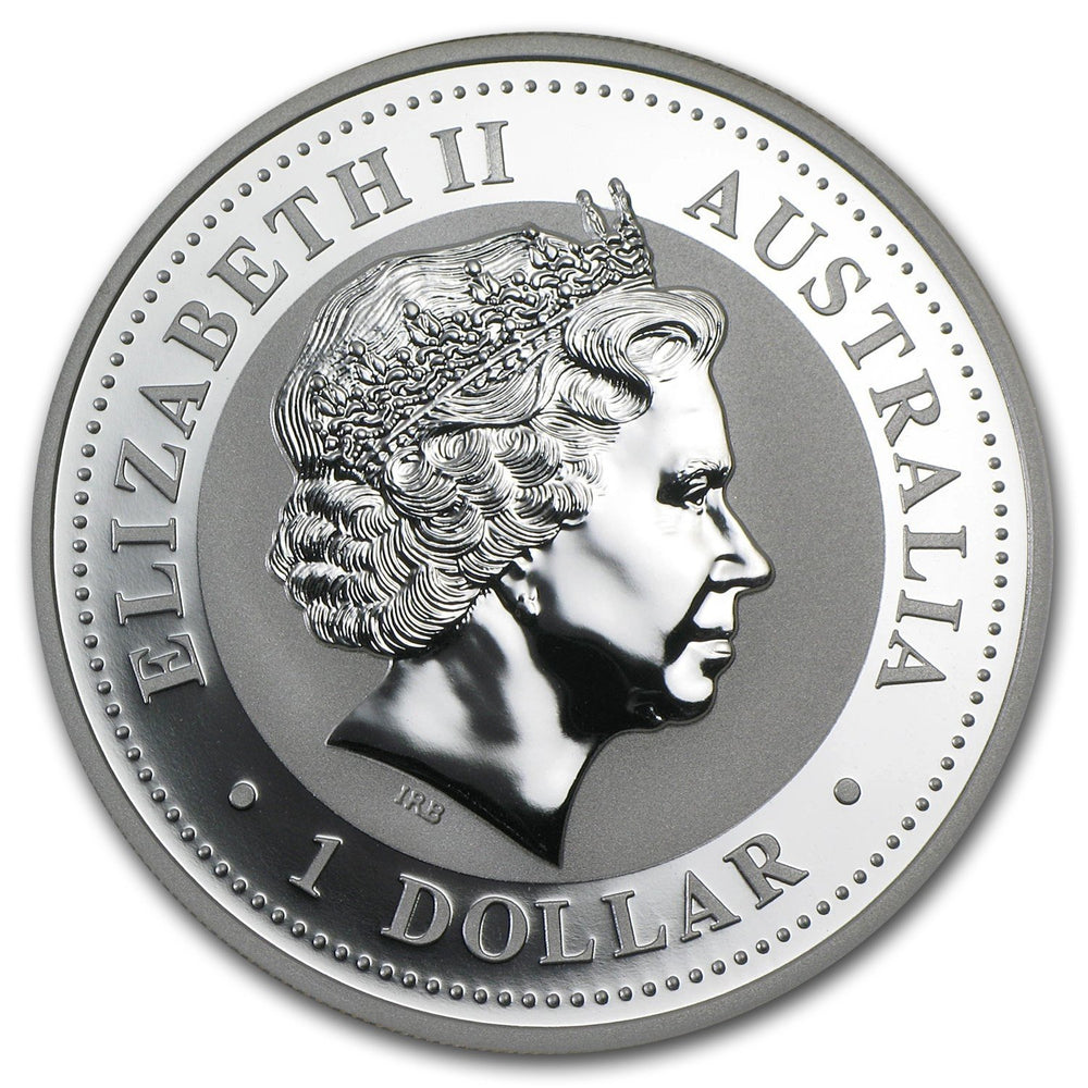 Moneta argento fior di conio Perth Mint 1oz Australian Kookaburra 2001 - Gioielleria Capodagli