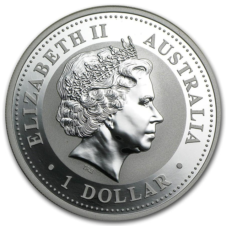 Moneta argento fior di conio Perth Mint 1oz Australian Kookaburra 2002 - Gioielleria Capodagli