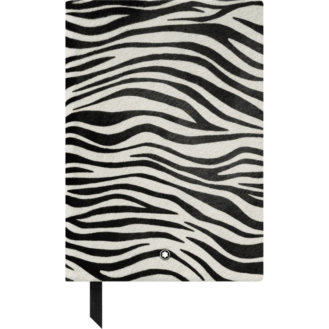 Montblanc blocco note notebook 146 a righe stampe animali Zebra cancelleria di lusso 118031 - Gioielleria Capodagli