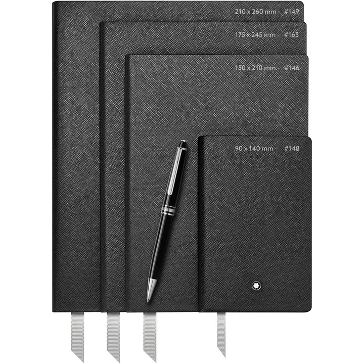 Montblanc blocco note notebook 148 a righe Indigo ( indaco ) cancelleria di lusso 118037 - Capodagli 1937