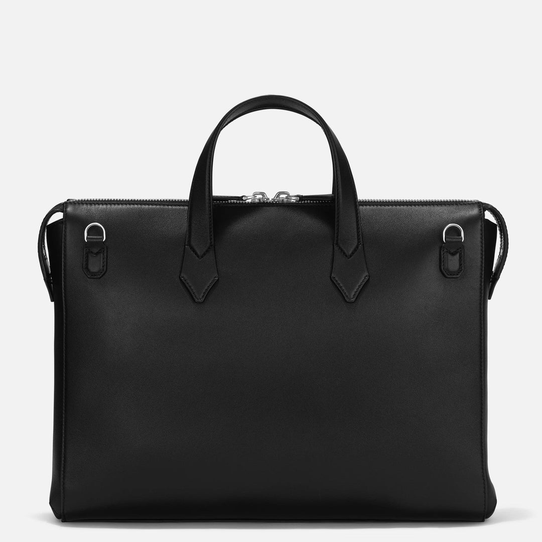 Montblanc borsa porta documenti sottile Meisterstück Selection Soft nero 130043 - Capodagli 1937