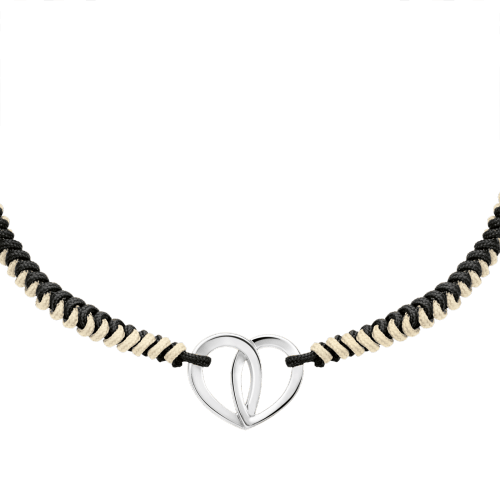 Montblanc bracciale Coeur De Petales Entralaces argento 925 113044 - Gioielleria Capodagli