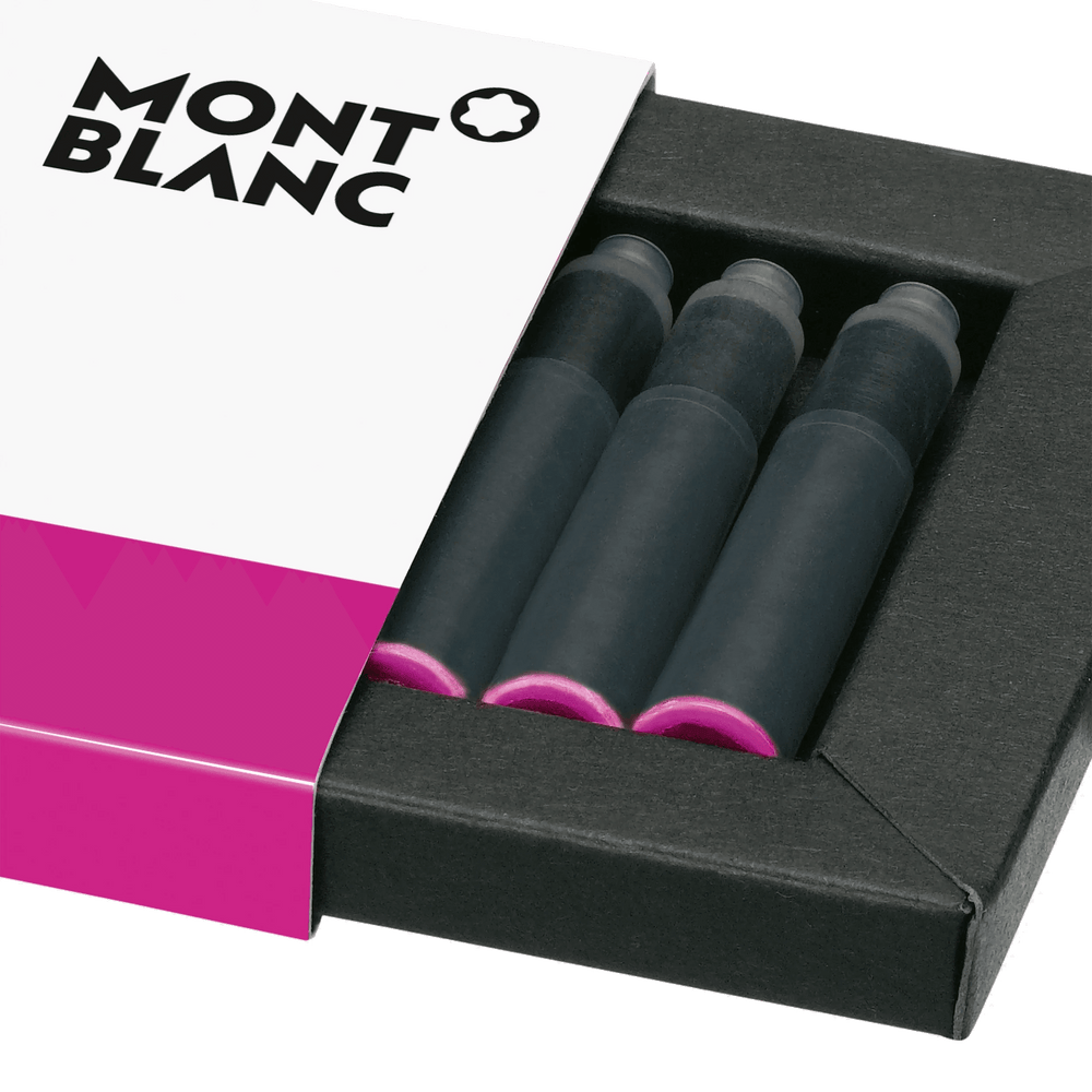 Montblanc inchiostro in cartucce 8 pezzi Pop Pink rosa shocking 128206 - Capodagli 1937