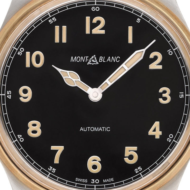 Montblanc orologio 1858 Automatic 44mm nero automatico acciaio e bronzo 116241 - Gioielleria Capodagli