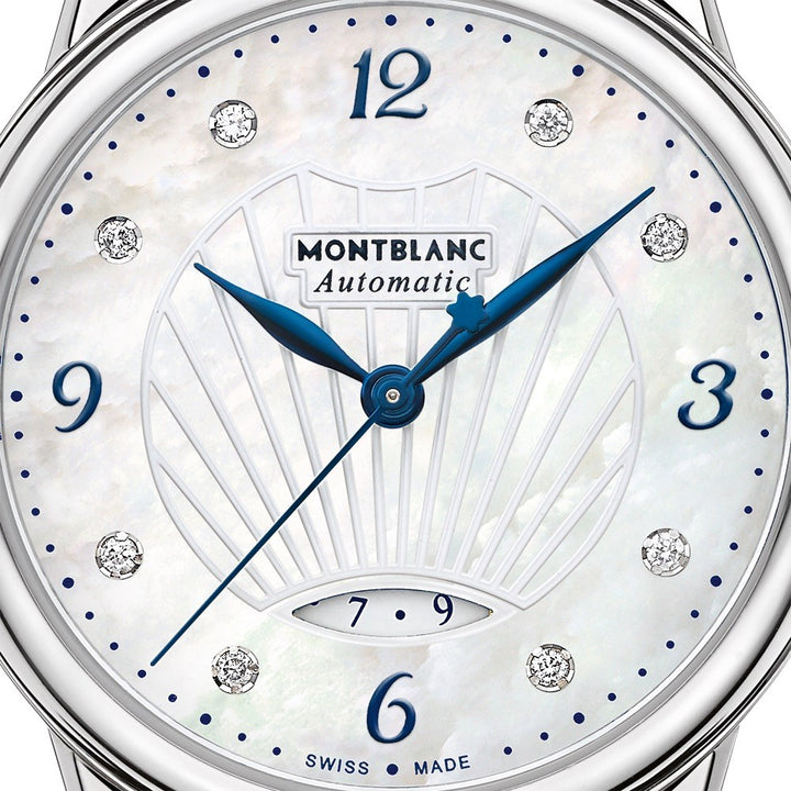 Montblanc orologio Bohème Automatic Date 30mm madreperla automatico acciaio 118773 - Gioielleria Capodagli