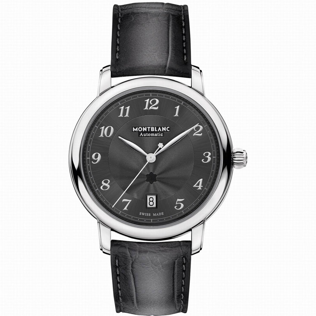 Montblanc orologio Star Legacy Date 39mm grigio automatico acciaio 118517 - Gioielleria Capodagli