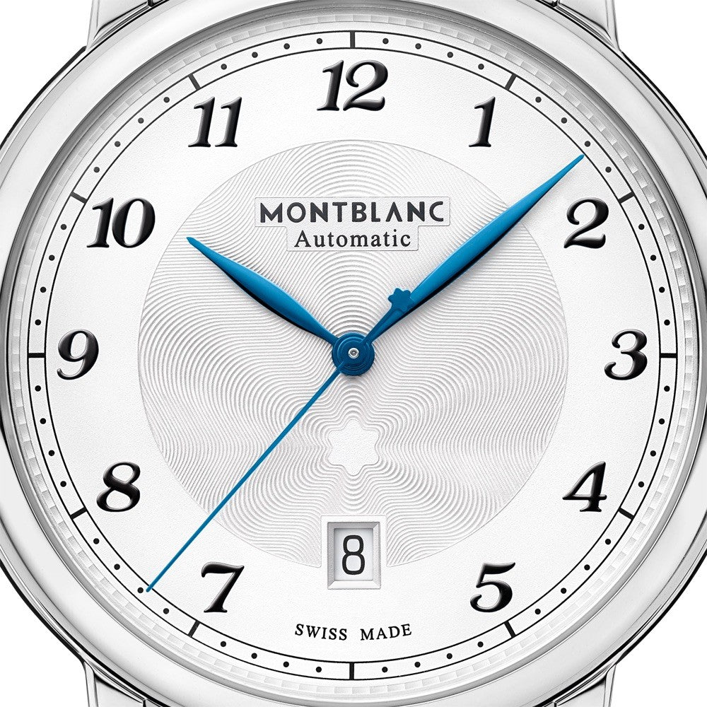 Montblanc orologio Star Legacy Date 42mm argento automatico acciaio 116511 - Gioielleria Capodagli