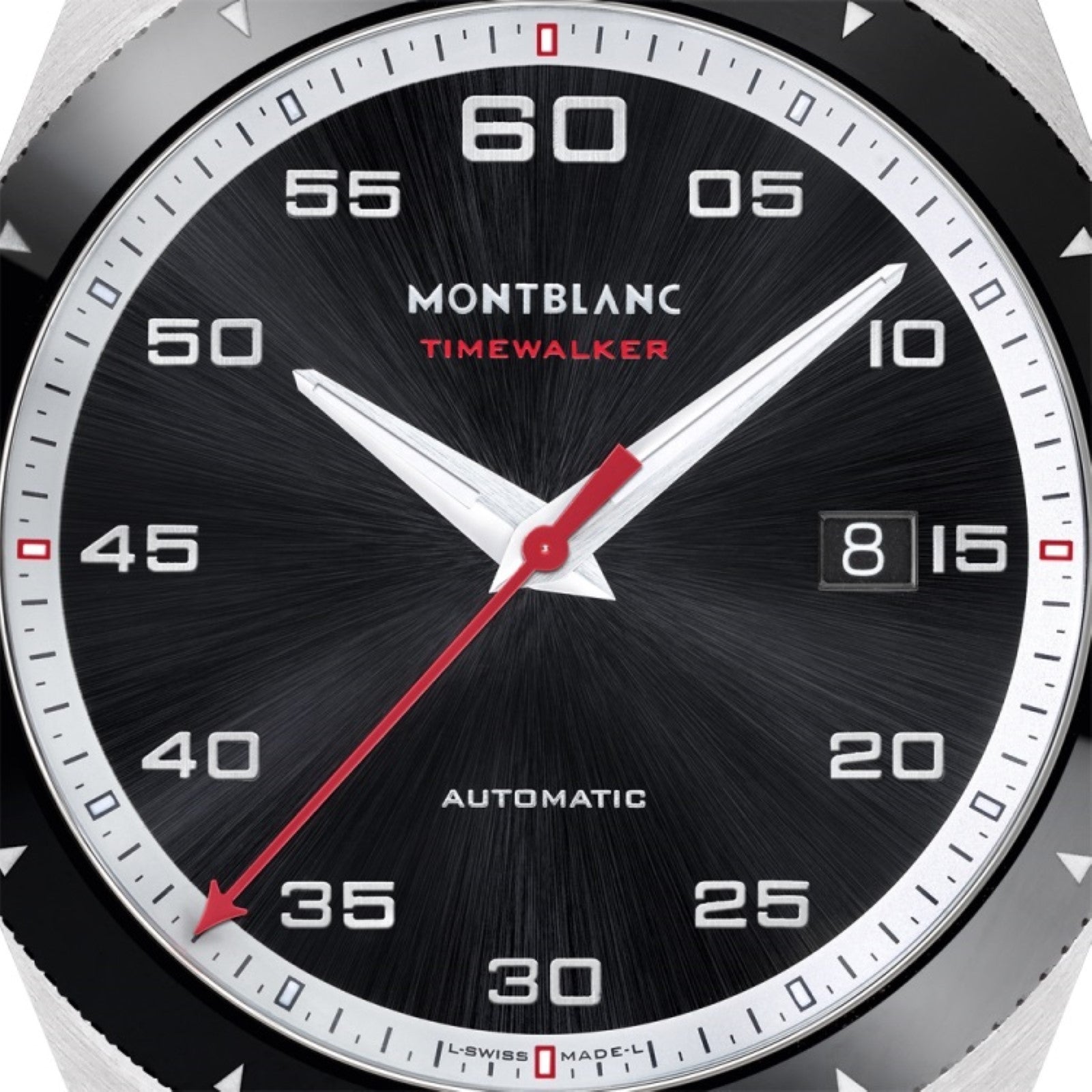 Montblanc orologio Timewalker Date 41mm nero automatico acciaio 116061 - Gioielleria Capodagli