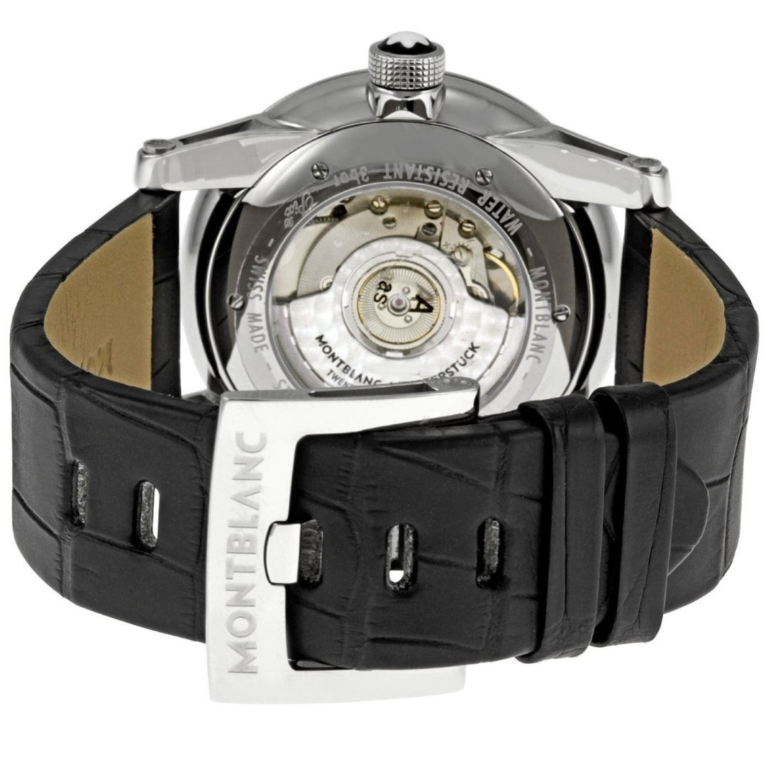 Montblanc orologio TimeWalker GMT 42mm nero automatico acciaio 36065 - Gioielleria Capodagli
