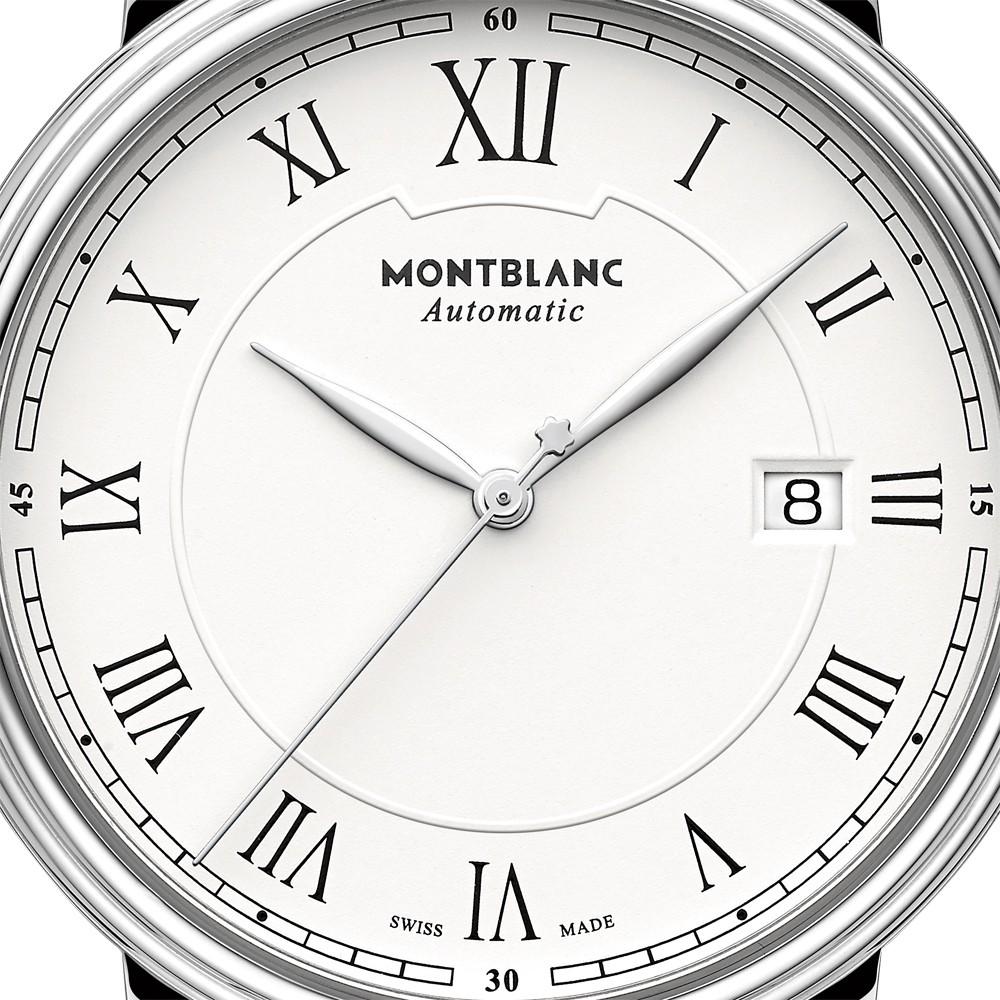 Montblanc orologio Tradition Date Automatic 40mm acciaio 112610 - Gioielleria Capodagli