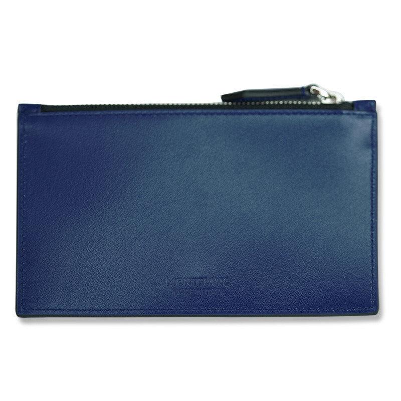 Montblanc porta carte con cerniera Meisterstück blu 130453 - Capodagli 1937