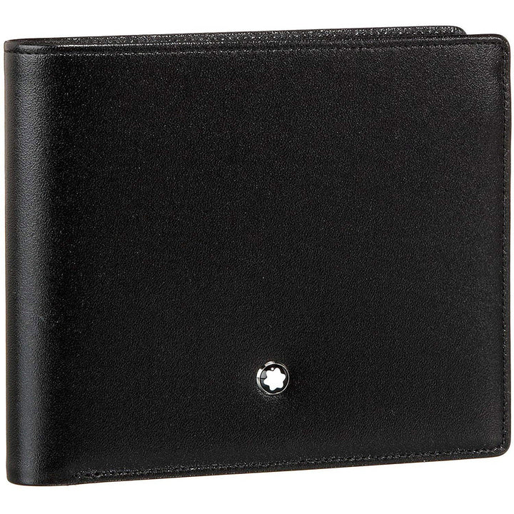 Montblanc portafoglio 11 scomparti con tasca trasparente Meisterstück nero 7162 - Gioielleria Capodagli