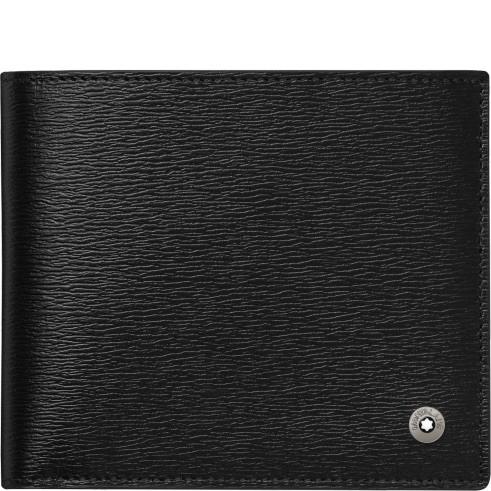 Montblanc portafoglio 4 scomparti con portamonete 4810 Westside nero 114693 - Gioielleria Capodagli