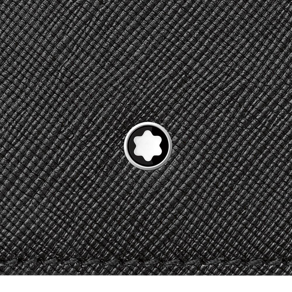 Montblanc portafoglio verticale 12 scomparti con tasca a vista Sartorial nero 113207 - Gioielleria Capodagli