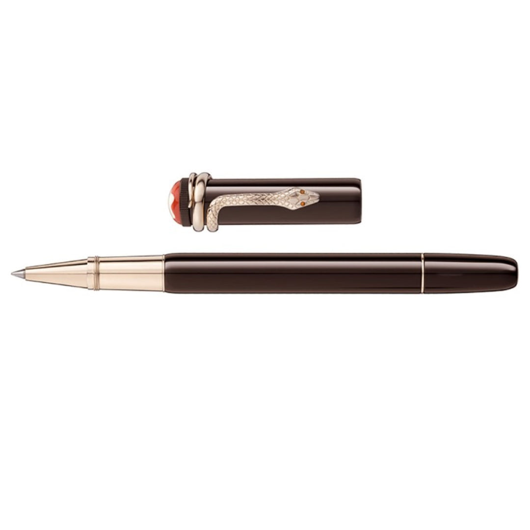 Montblanc roller Heritage collection Rouge & Noir Tropic Brown special edition 116552 - Gioielleria Capodagli