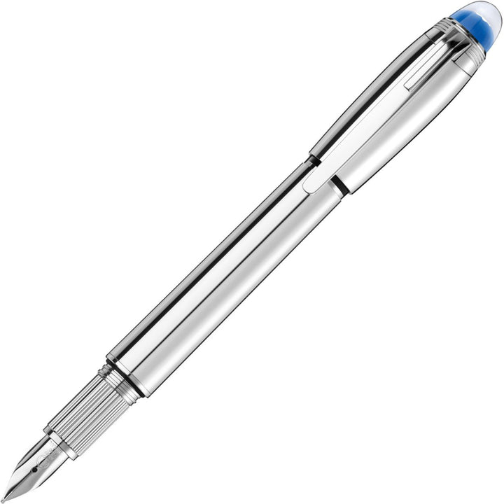 Montblanc stilografica StarWalker acciaio punta F 118874 - Gioielleria Capodagli