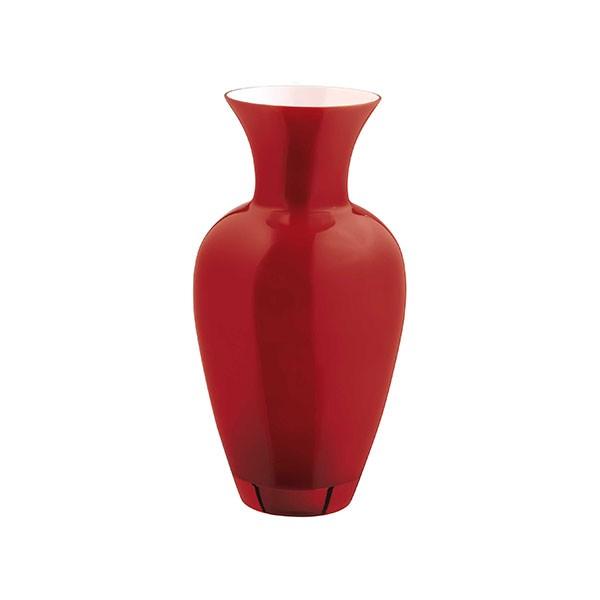 Onlylux vaso Oboe H.30 cm opale/rosso OL01087 - Gioielleria Capodagli