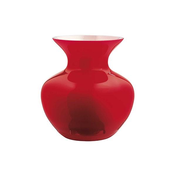 Onlylux vaso Oboe nanetto H.12 cm opale/rosso OL01088 - Gioielleria Capodagli
