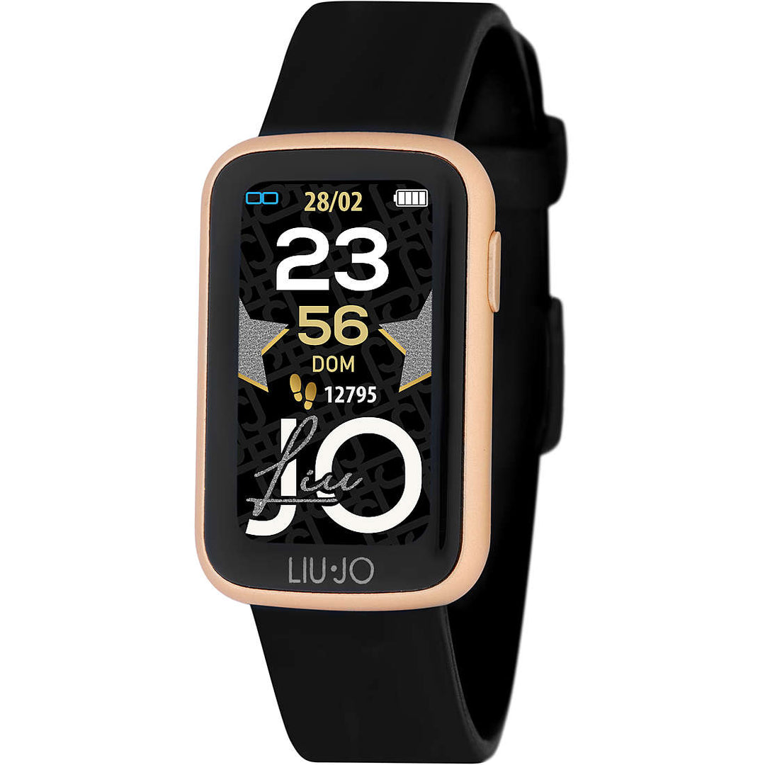 Liu Jo watch smartwatch fit 23x43mm black SWLJ041