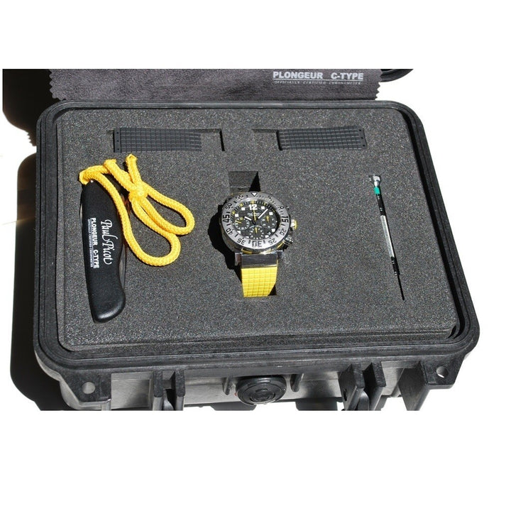 Paul Picot orologio Plongeur C-Type Chronograph Limited Edition automatico acciaio 4116 - Gioielleria Capodagli