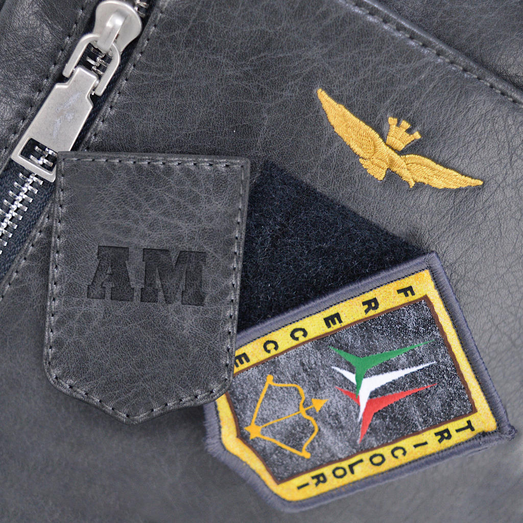 Aeronautica Military Backpack Hombres Porta PC Línea Piloto AM476-AN