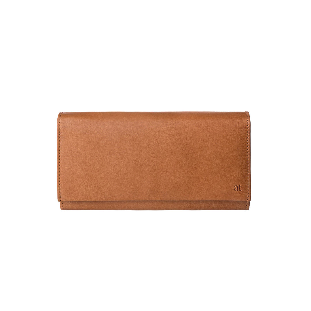 Antica Toscana Women's Wallet Wallet with True Leather Haibili With Patta Card Card holder and External Hinge