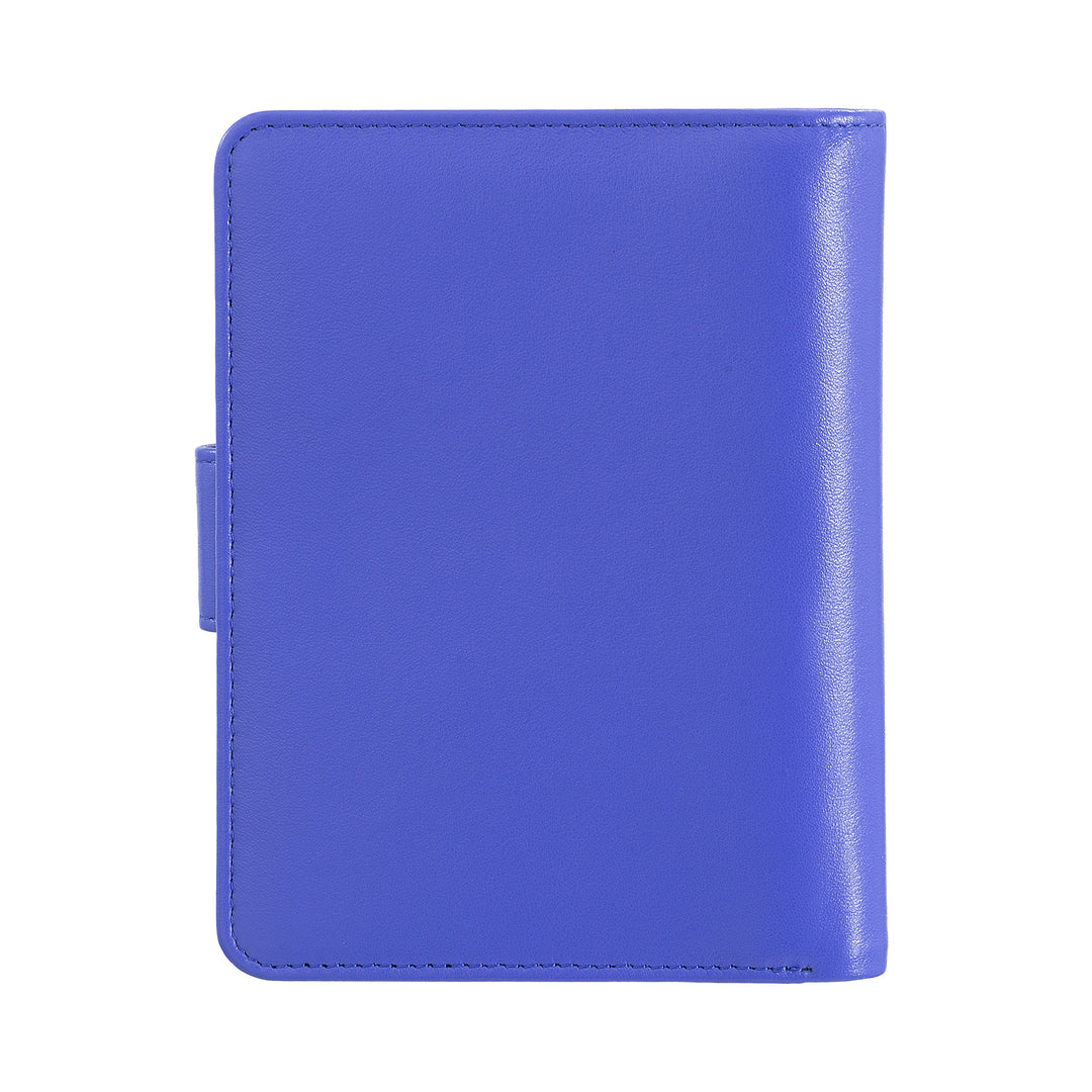 DUDU Portafoglio da Donna in Pelle Morbida Colorato Blocco RFID con Portamonete Zip e Porta Carte di Credito