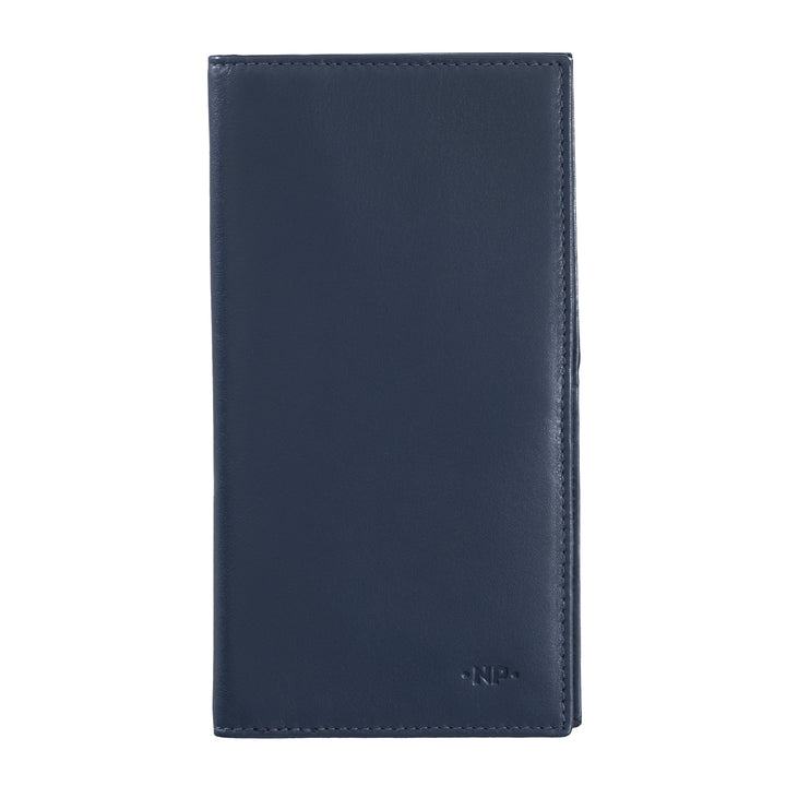Portefeuille en cuir Nuage Grand RFID en cuir élégant avec 14 poches porte-cartes Multi-cartes