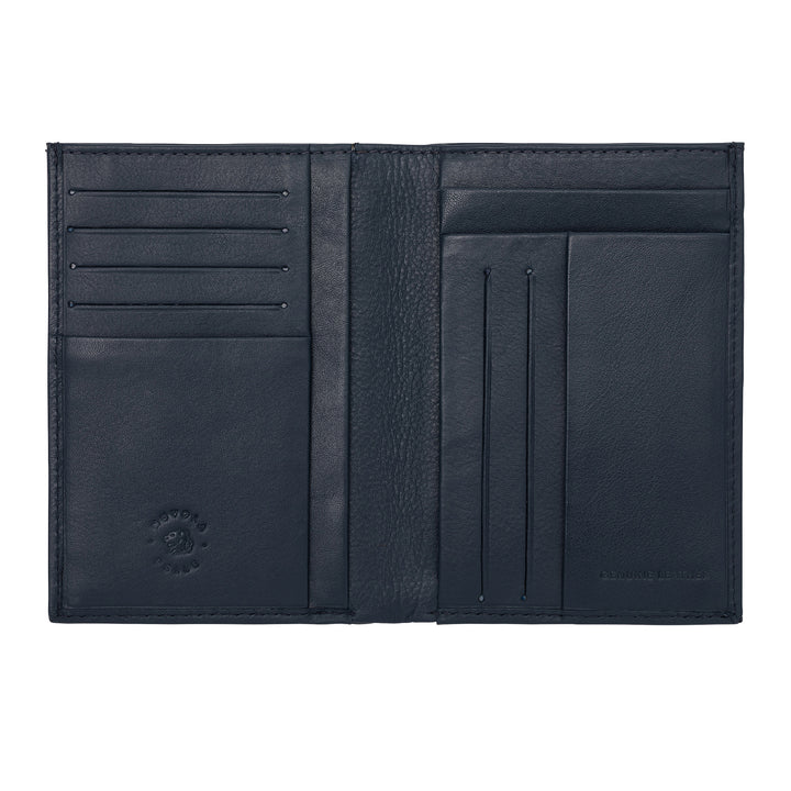 Cloud Leather Men's Wallet Slim Leather Vertical Size Card Holder Documents Cards Banknotes