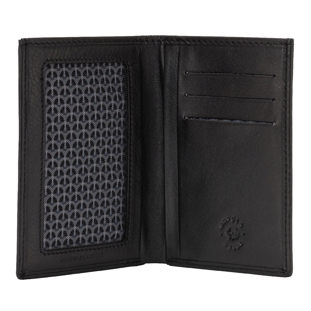 Nuvola Leder Brieftasche für Männer in Nappa Nappa Caredocumenti mit Kreditkarten -Taschen Kreditentaschen
