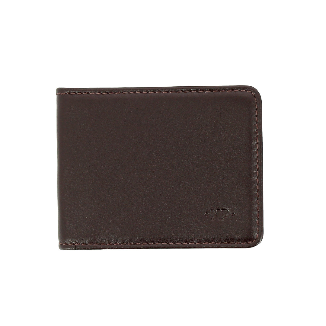 Nuvola Leather Porte-cartes de crédit Cuir Homme Femme avec 10 fentes Sacs Transparent