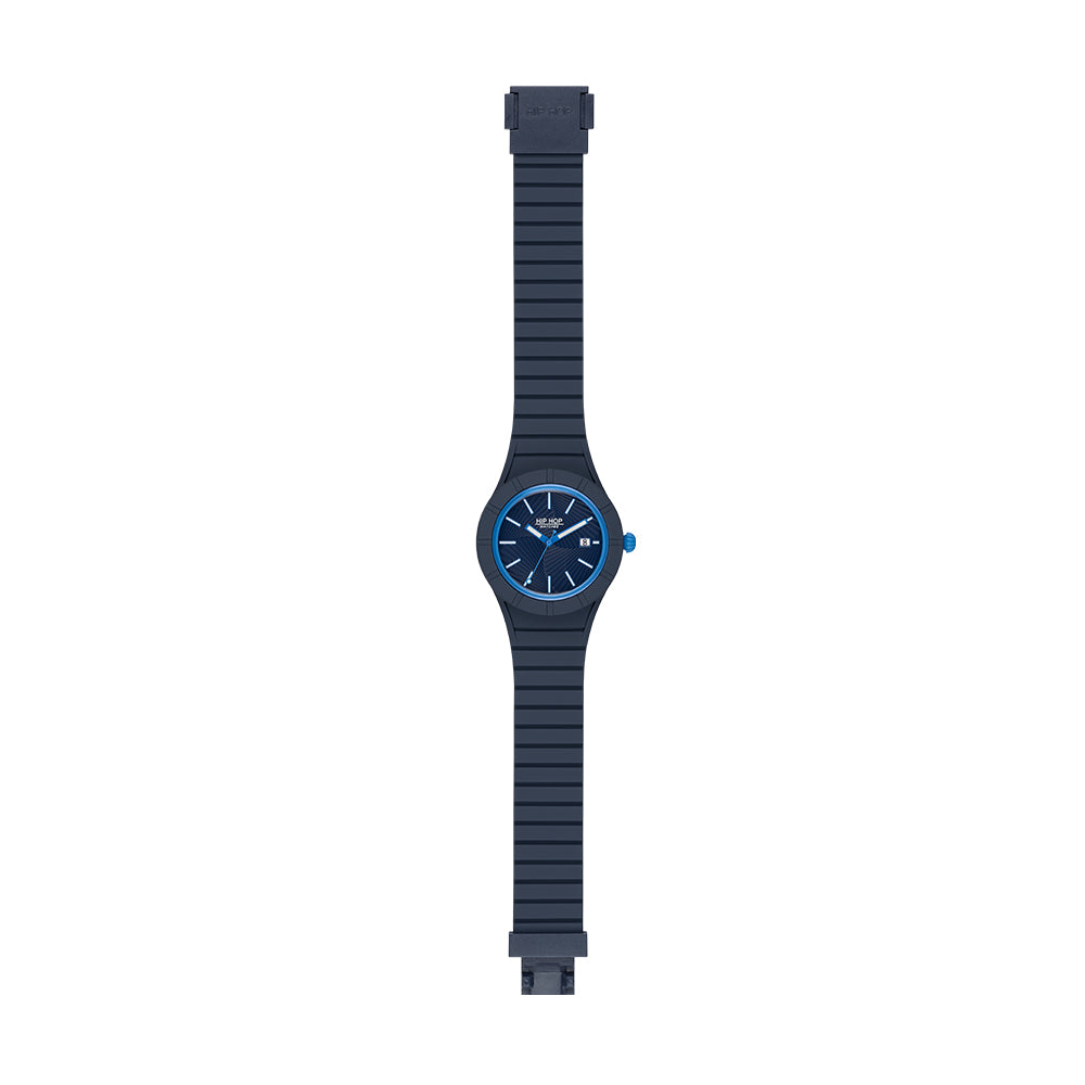 Hip Hop watch DENIM BLUE X Man collection 42mm HWU1076