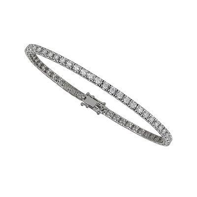 Sidalo bracciale tennis oro bianco 18kt diamanti 2,29ct colore G purezza VS M-5188-4 - Gioielleria Capodagli