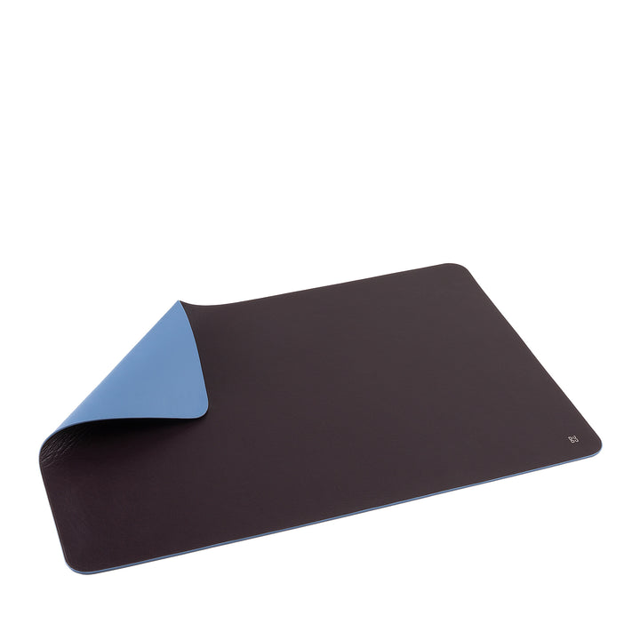 DUDU Under Hand Office Desk Leather Bicolor CM 61x40, Double-Face Rollable, Non-Slip Soft Without Seams