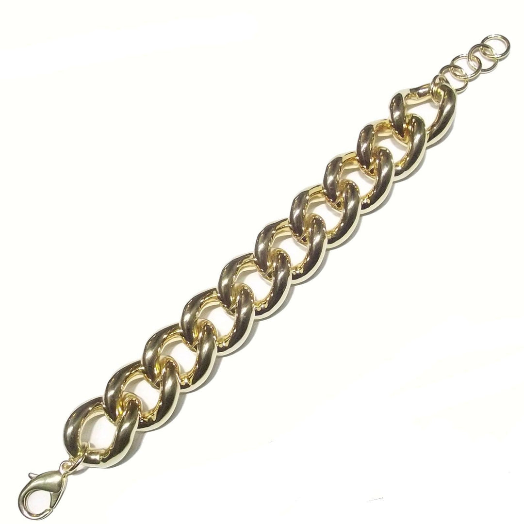 Sovrani bracciale Chain Fashion Mood Collection bronzo finitura PVD oro giallo J6076 - Capodagli 1937