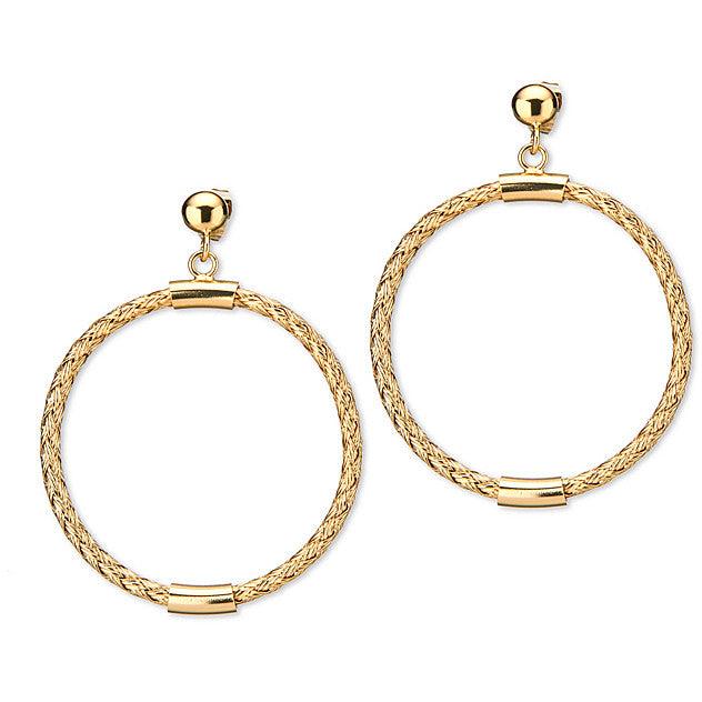 Sovrani orecchini pendenti Chain Fashion Mood Collection bronzo finitura PVD oro giallo J6620 - Capodagli 1937