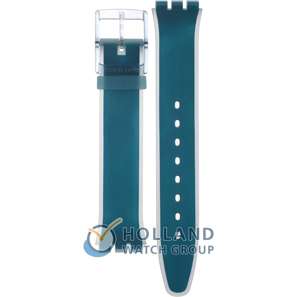 Swatch cinturino orologio DIVE-IN Skin Classic silicone blu ASFS103 - Gioielleria Capodagli