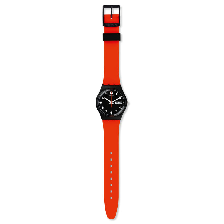 Swatch orologio RED GRIN Originals Gent 34mm GB754 - Gioielleria Capodagli