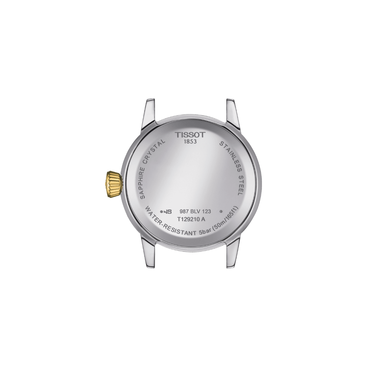 Tissot orologio Classic Dream Lady 28mm avorio quarzo acciaio finitura PVD oro giallo T129.210.22.263.00 - Gioielleria Capodagli