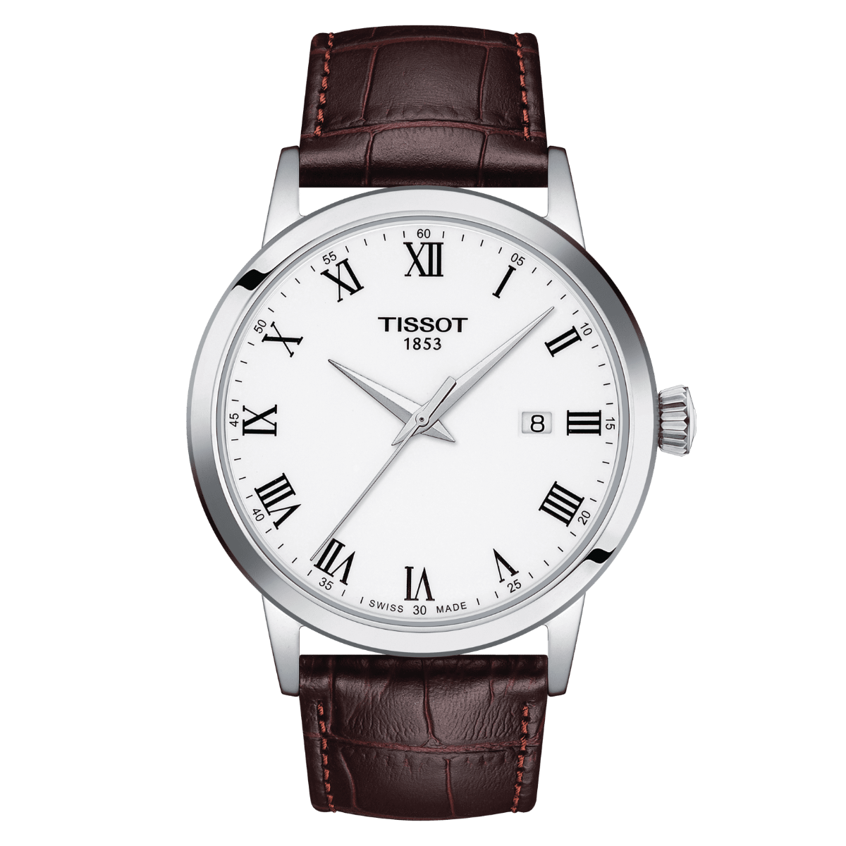 Tissot orologio Classic Dream 42mm bianco quarzo acciaio T129.410.16.013.00 - Gioielleria Capodagli