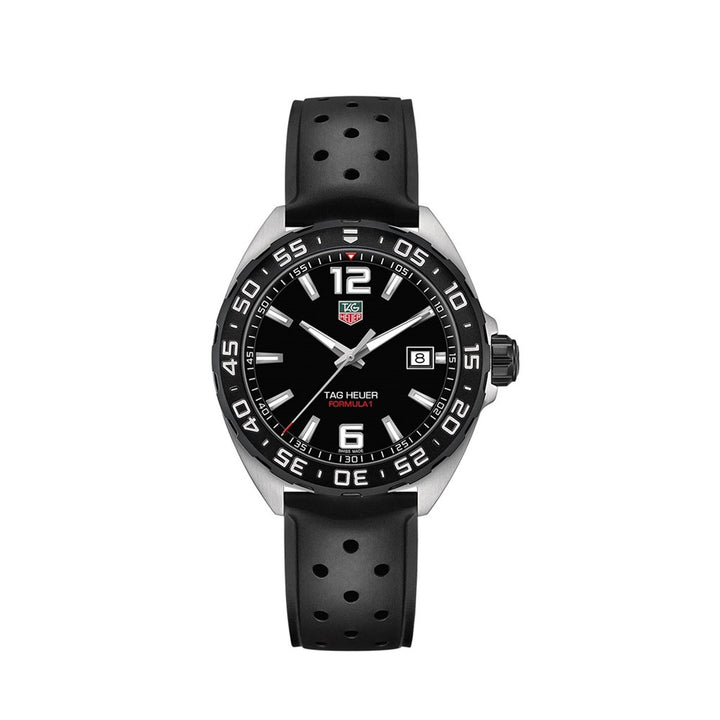 TAG Heuer watch formula 1 41mm black quartz steel WAZ1110.FT8023
