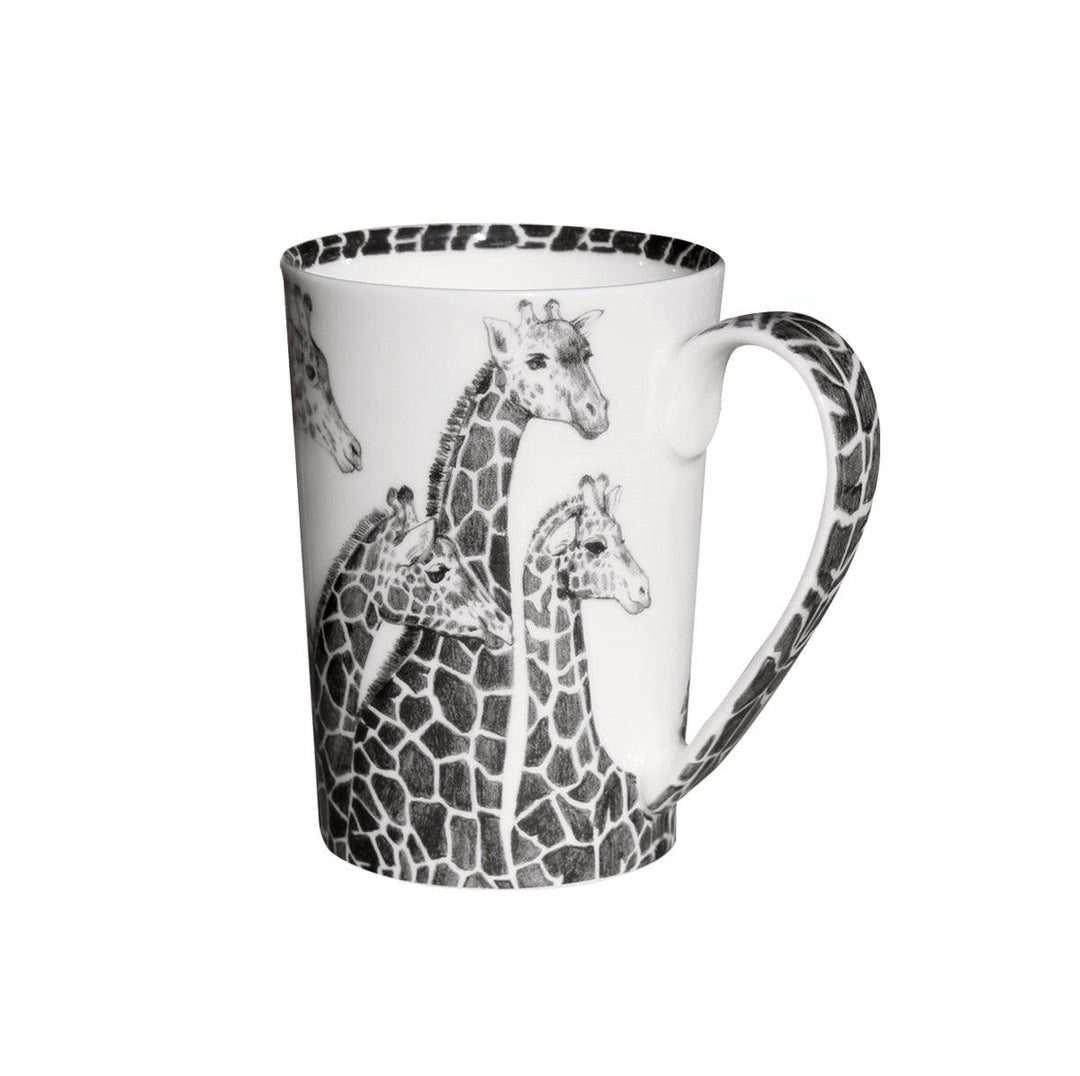 Taitù tazza mug con coperchio giraffa Wild Spirit porcellana fine bona china 12-1-4-B - Gioielleria Capodagli